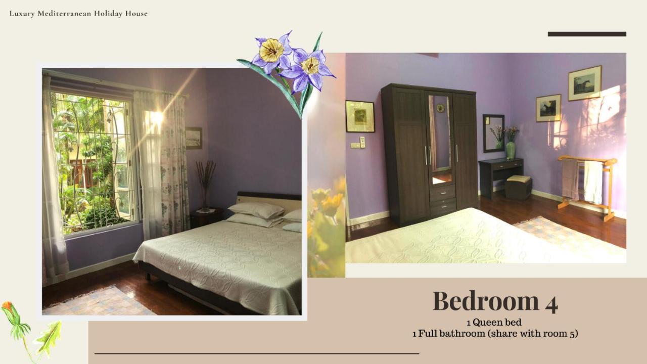 300M From Beach - Luxury Mediterranean Holiday House - Pets Welcome Bang Sare Luaran gambar